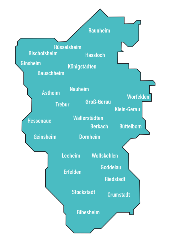 Versorgungsgebiet Gas