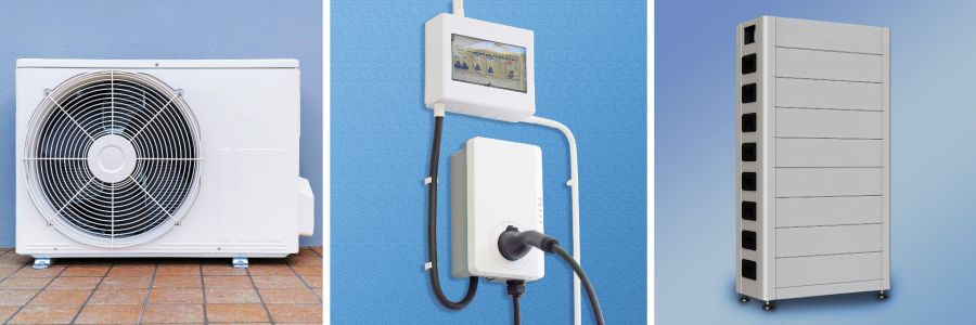 Wärmepumpe, Ladestation und Stromspeicher als steuerbare Netzverbraucher