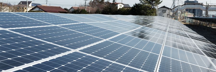 Photovoltaikanlage auf einem Dach